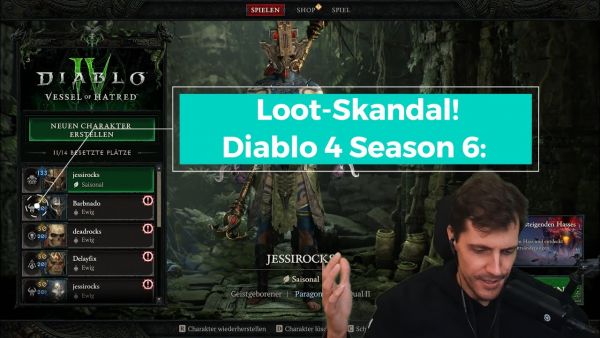 Diablo 4 Season 6: Loot-Skandal! Was hier dropt, ist einfach nur frech!