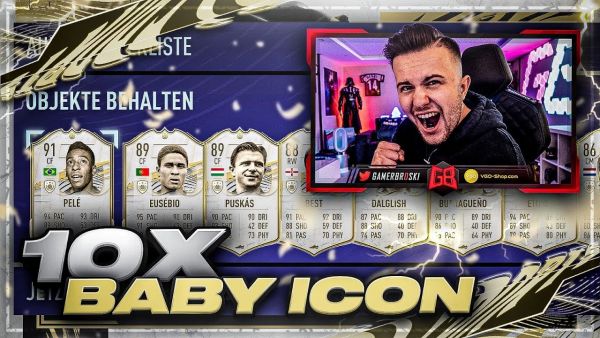 KRANKES PACK LUCK in ICON PACKS 😱 FIFA 21: Best Of 10x Baby ICON SBC Pack Opening 🔥