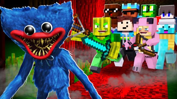 MINECRAFT, ABER WIR JAGEN HUGGY WUGGY?! (Neues Projekt)