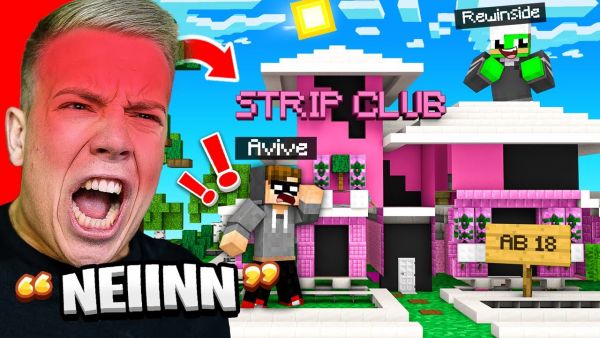 REWI BAUT MEIN HAUS ZU EINEM STRIP-CLUB (das geht zu weit..) in CraftAttack 8