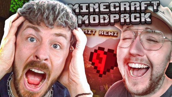 Das HÄRTESTE MINECRAFT MODPACK mit @rewinside (leider...) | UNCUT | Part 1
