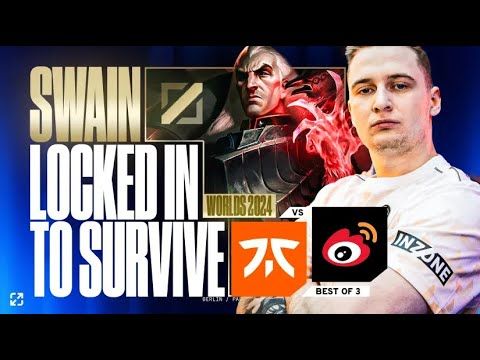 FNATICS LAST CHANCE VS WEIBO GAMING - LOSER IS OUT - WORLDS 2024 - CAEDREL