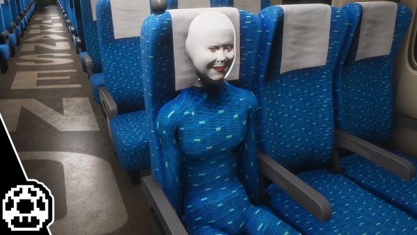 Buben fahren im Anomalie-Express.