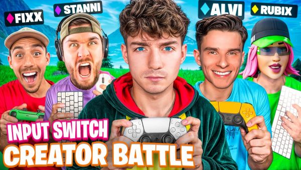 Das INPUT SWITCH DUO CREATOR BATTLE in FORTNITE! 🎮⌨️