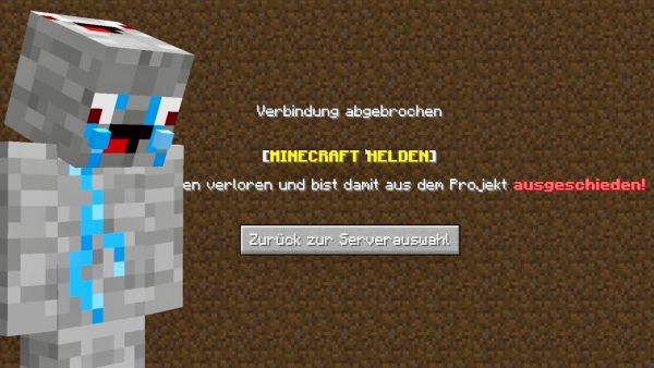 Bye Bye Minecraft Helden.. (Kampf gegen Syou)