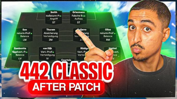Meine NEUEN TAKTIKEN nach dem PATCH! 4-4-2 Formation & Rollen (mit Spielerempfehlung) in EA FC 25!✅👀