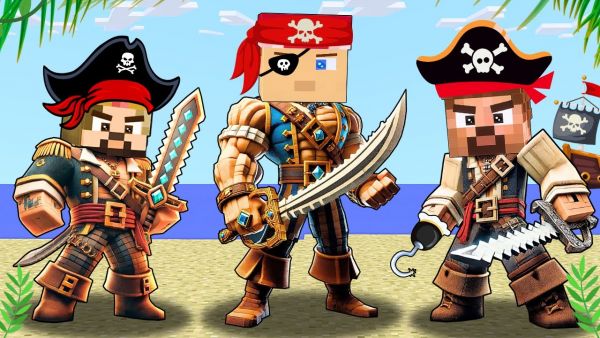 ZENGİN FAKİR VE KEREM KORSAN OLDU! 😱 - Minecraft