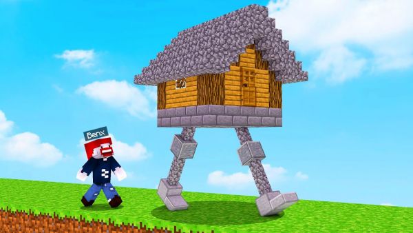 WIR BAUEN ein LAUFENDES MINECRAFT HAUS!