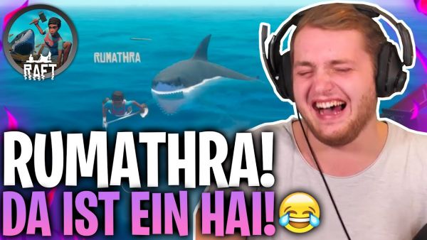 😂😱 4 FREUNDE auf EINEM FLOß kämpfen ums ÜBERLEBEN! | Neues Raft Update mit Repaz, Chef und Rumathra!