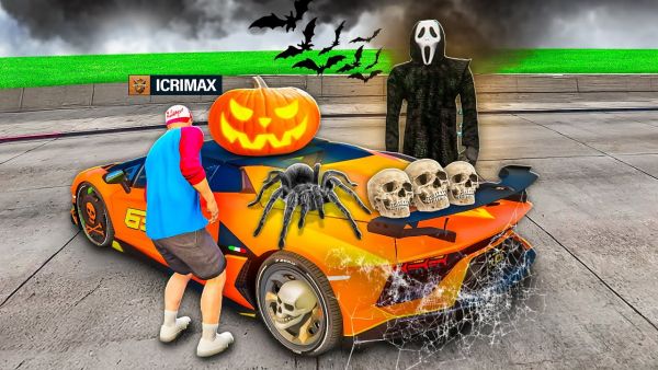 Ich KLAUE alle HALLOWEEN AUTOS in GTA 5 RP!