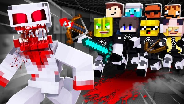 MINECRAFT, ABER 8 YOUTUBER JAGEN SCP-096?! (Minecraft Walls)