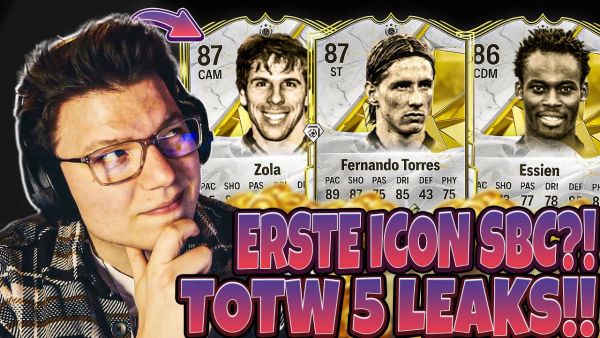 ERSTE ICON SBC HEUTE!?🔥😍 TOTW 5 LEAKS!!✅ | EA FC 25 ULTIMATE TEAM