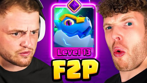 😱🤯ELEKTRODRACHE LEVEL 13 im TRYMACS F2P PROJEKT! | Clash Royale Deutsch