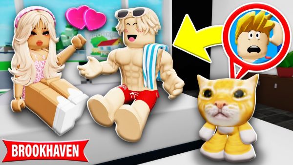 ich ERWISCHE ONLINE DATER als KATZE in Brookhaven.. (sus)
