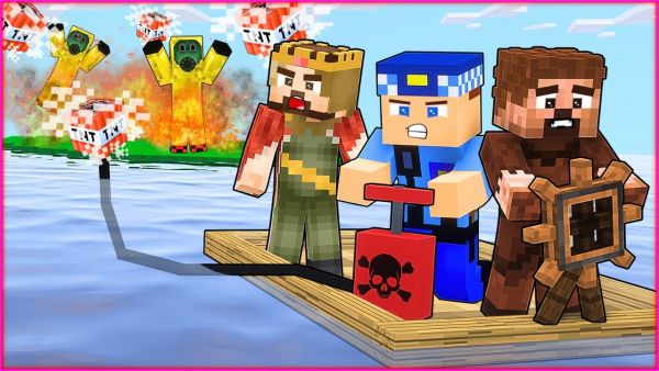 KEREM KOMİSER BİZİ KURTARDI! 😱 - Minecraft