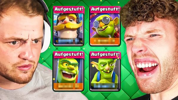 😱😨DAS GAB ES NOCH NIE im TRYMACS F2P PROJEKT! (Gratis Karten Upgrades) | Clash Royale Deutsch