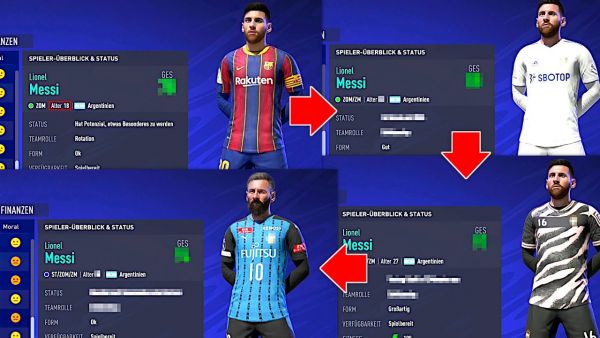 WENN LIONEL MESSI WIEDER 18 JAHRE ALT WÄRE !!.. 🔮😱 FIFA 21 Karrieremodus Experiment
