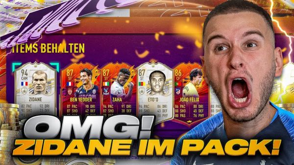 ICH ZIEHE 94 ICON ZIDANE! MEIN BESTES PACK OPENING ALLER ZEITEN! 🔥🔥