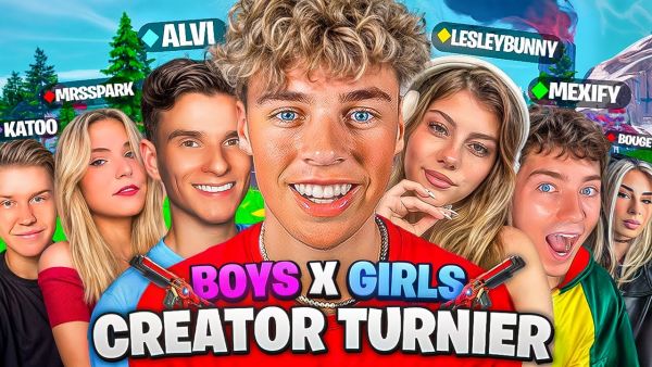 Das XXL Jungs x Mädchen FORTNITE Creator TURNIER! ⚔️