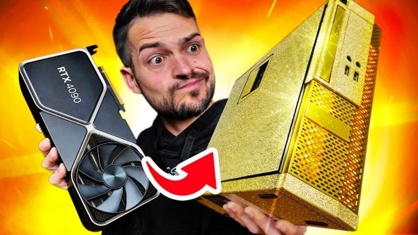 Der goldene DELL GAMING PC mit "brachialer Leistung"... #GamingSchrott