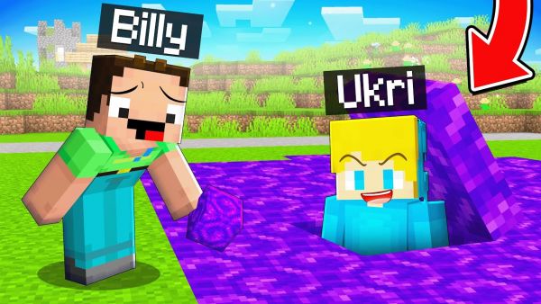 Ukri baut eine Basis unter einem PORTAL um Billy zu pranken in Minecraft!