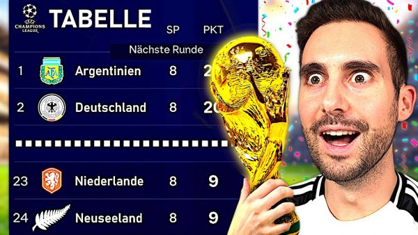 Weltmeisterschaft ABER IM NEUEN CHAMPIONS LEAGUE FORMAT!! 🌍🤩