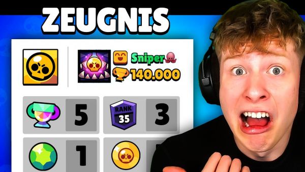 YouTuber bekommen Brawl Stars ZEUGNIS und reagieren... 😳😍