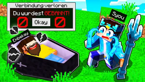 ICH TÖTE und BANNE NÄCHSTEN SPIELER in Minecraft HELDEN! (SEHR TRAURIG)