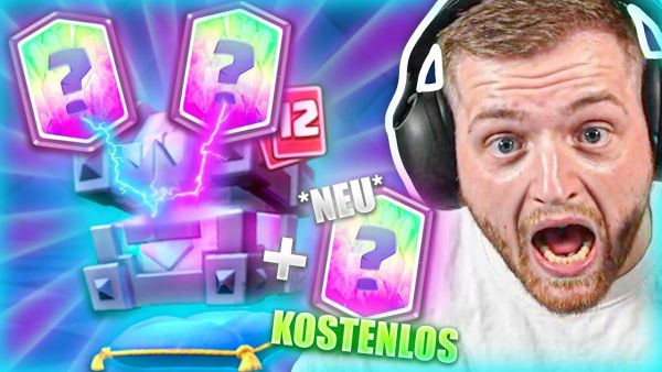 🥵😨BESTE TRUHE im GAME ÖFFNEN FREE2PLAY! - Legendarys GESCHENKT BEKOMMEN einfach so in Clash Royale?!