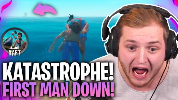 😳😱 FLOß VERLOREN und auf INSEL gestrandet?! | Die vier Freunde sind im Streit?! 😂 Raft Folge 2!