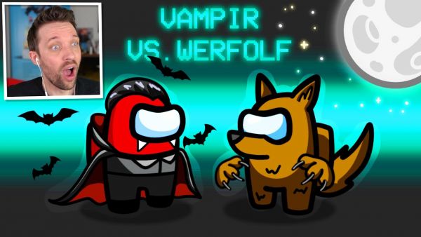 VAMPIR gegen WERWOLF in Among Us