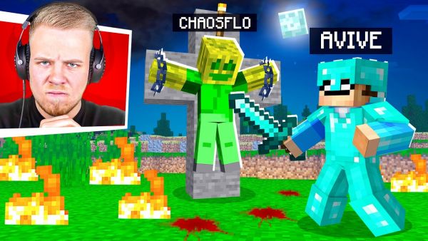 WIR NEHMEN CHAOSFLO SEIN LETZTES HERZ (Minecraft Helden)