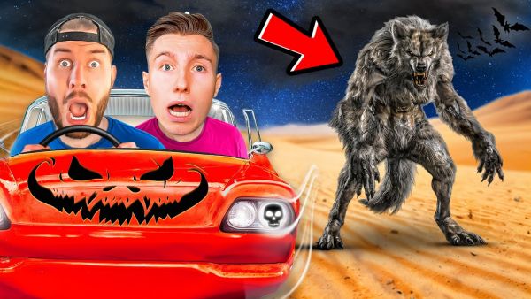 HALLOWEEN MONSTER verfolgt uns 1000 KM durch die WÜSTE!