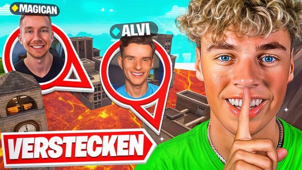 Das CREATOR LAVA HIDE & SEEK in FORTNITE! 🔥
