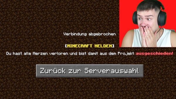 ICH BIN RAUS ... Minecraft Helden (DANKESCHÖN)