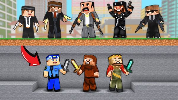 KÖTÜ MAFYADAN İNTİKAM ALDIK! 😱 - Minecraft