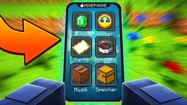 Minecraft, aber ich habe ein HANDY... (SUPER OP!)