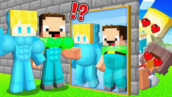 Ukri und Billy von FETT zu STARK TRANSFORMATION in Minecraft!