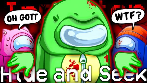 HIDE AND SEEK mit VOICE CHAT! | Among Us