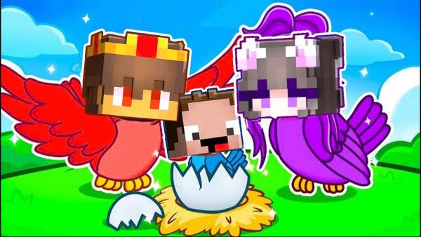 Eine VOGEL FAMILIE haben in Minecraft!
