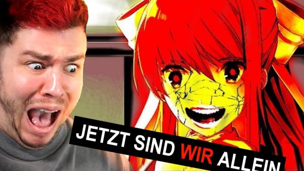 einfach ABSOLUT DURCHGEKNALLT 🩸 Doki Doki Literature Club (Yuri + Monika Ende)