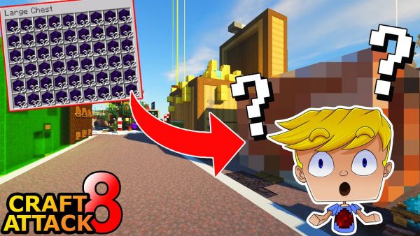 Ich eröffne einen neuen SHOP im Shoppingdistrict! - Minecraft Craft Attack 8 #172