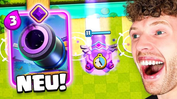 😱😨ICH SPIELE die NEUE EVO-KANONE... (und bin fassungslos) | Clash Royale Deutsch
