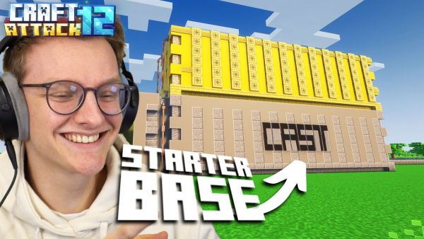 MEINE STARTER BASE IST FERTIG! 😍 - CraftAttack 12 - #3