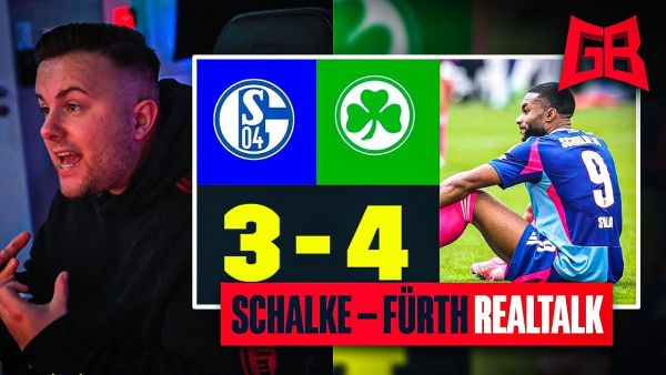 NEUER TIEFPUNKT ERREICHT...🙄 GamerBrother REALTALK über SCHALKE - FÜRTH.. 😩