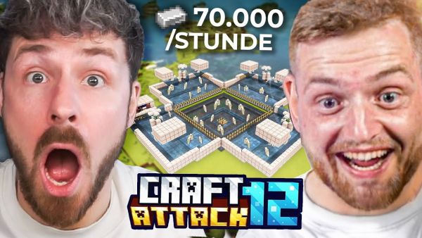 Wir haben die BESTE OP FARM jemals in CRAFT ATTACK (12) gebaut!