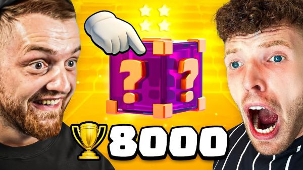 MEIN *BESTER* LUCKY DROP im TRYMACS F2P PROJEKT! (8.000 Trophäen) | Clash Royale Deutsch