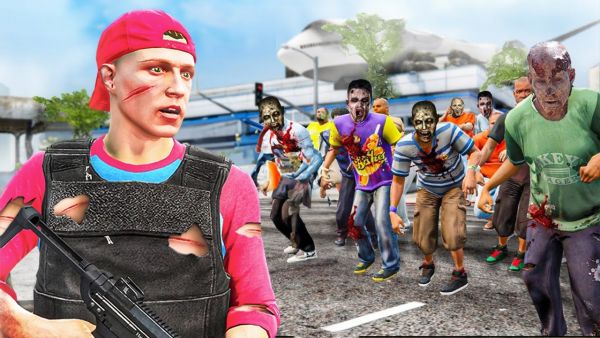 24 Stunden ZOMBIES ÜBERLEBEN in GTA 5 RP!
