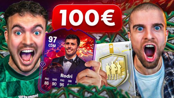 NEUER ACCOUNT! WER erreicht MEHR in 1 STUNDE mit 100€ in FC 25 🔥🤯 (ACCOUNT BATTLE vs JULIAN 🏆)
