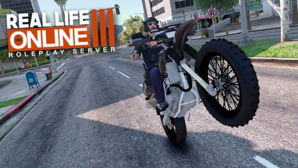 MORRIS am BIKE!  - Real Life Online RP